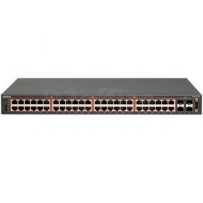 Avaya Ethernet Routing Switch 4548GT-PWR with 48 10/100/1000 802.3af PoE ports and 4 shared SFP ports