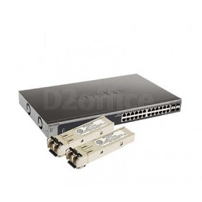 NETGEAR Набор из управляемого гигабитного коммутатора 2-го уровня GSM7224 и 2-х БЕСПЛАТНЫХ оптических модулей AGM731F