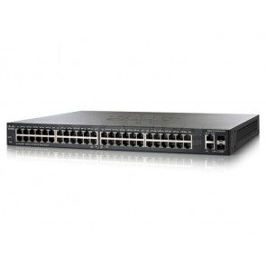 Cisco LinkSys SF 200-48P 48-Port 10/100 PoE Smart Switch