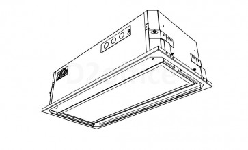 Потолочный светильник Brightline T-Series T02N2-R-ISMM