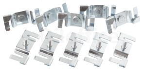 Ruckus Kit, Narrow Acoustic Ceiling Rail Clips (9/16"), converts ZF7982 in-box hardware and 902-0166-0000 kit for narrow T-bar,  quantity of 10                                                                                                                