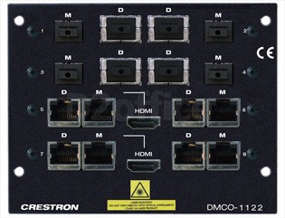 4 DM Fiber & 4 DM CAT w/2 HDMI Output Card for DM-MD16X16