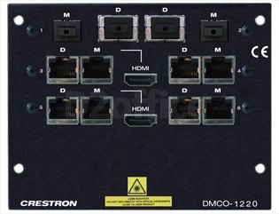 2 DM Fiber & 4 DM CAT w/2 HDMI Output Card for DM-MD16X16