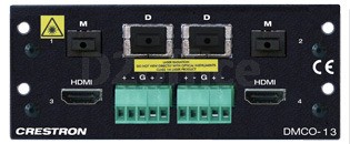 2 DM Fiber & 2 HDMI w/2 Stereo Analog Audio Output Card