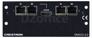 2 DM CAT w/1 HDMI Output Card for DM-MD8X8 and DM-MD32X32