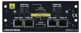 2 DM 8G Fiber w/1 HDMI & 2 DM 8G+ w/1 HDMI Output Card