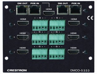 2 DM 8G+ w/1 HDMI & 6 HDMI w/6 Stereo Analog Audio Output 