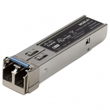 1000BASE-LX SFP transceiver for single-mode fiber, 1310 nm wavelength, supports up to 10 km