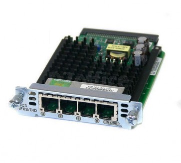 Cisco Four-port FXS and DID voice/fax interface card