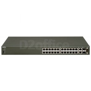 Avaya Ethernet Routing Switch 4526T-PWR with 24 10/100 802.3af PoE ports plus 2 combo 10/100/1000 SFP ports