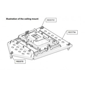 Barco Ceiling mount Kit