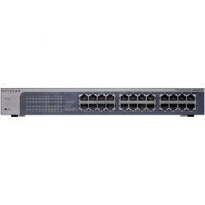 NETGEAR 24-портовый 10/100 Мбит/с коммутатор ProSafe Plus (JFS524E)