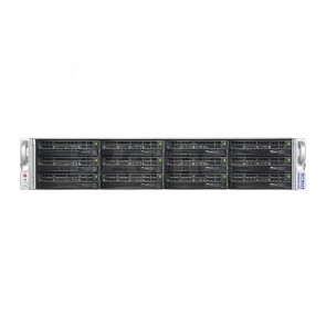 NETGEAR ReadyNAS 4200 в стойку на 12 SATA дисков с резервным блоком питания и 10Гб/с SFP+ модульной платой (6 дисков по 2TБ)