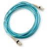HP LC to LC Multi-mode OM3 2-Fiber 2.0m 1-Pack Fiber Optic Cable